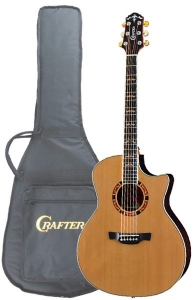 Электроакустическая гитара CRAFTER GAE-18 / CD/N с чехлом